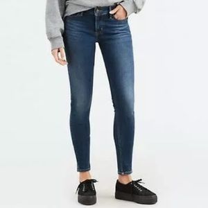Levis Denim 710 Super Skinny Jeans Size 26x28 NWT